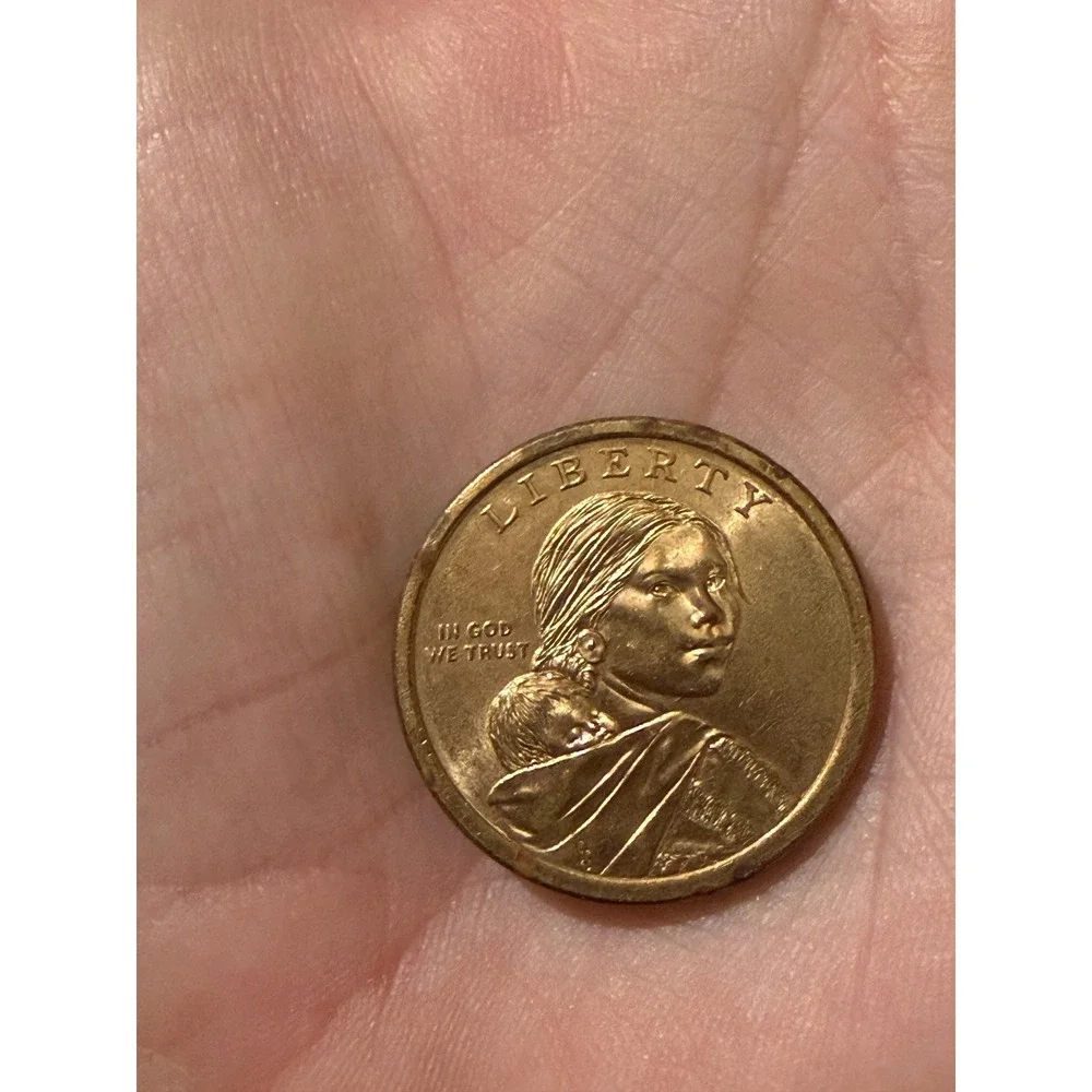 2011 P Sacagawea Native American Dollar Coin Wampanoag Treaty 1621‎ $1 Golden
